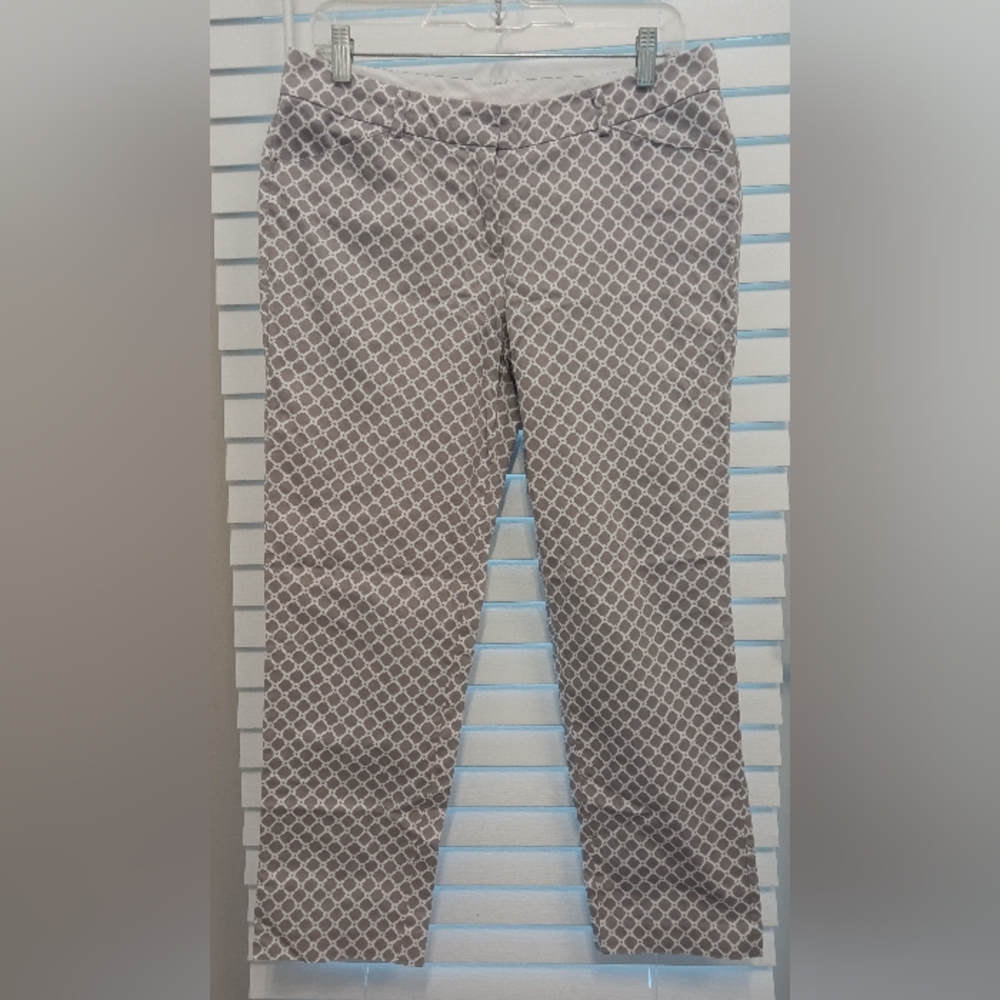 Ladies Grey & White Pant